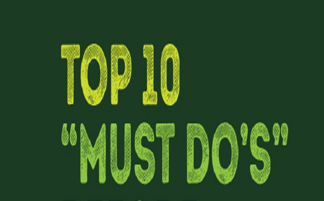 top10 must do's